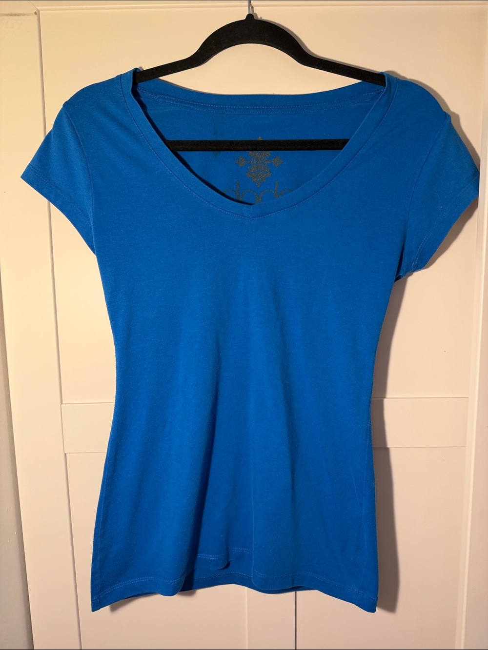 Perfect fit dodo Blue V-Neck Women’s Tee